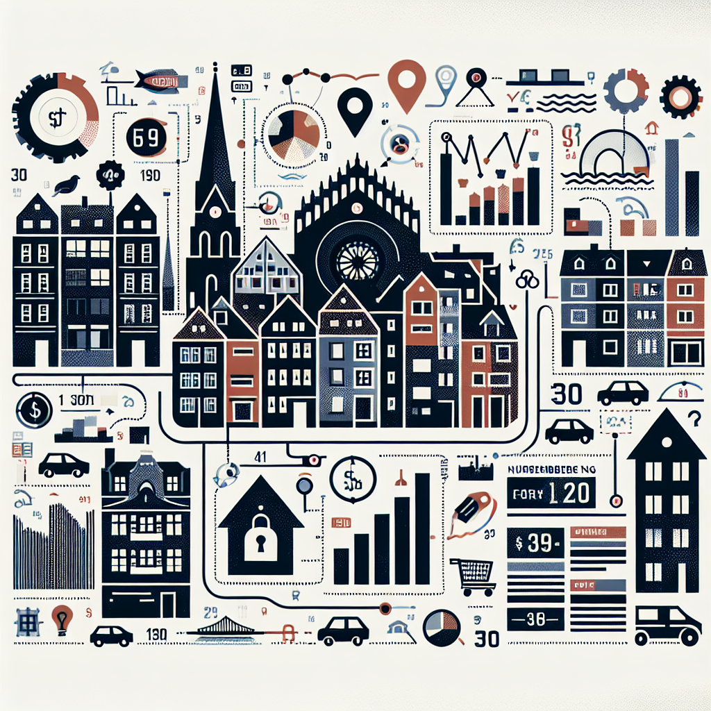 Mietspiegel-Entwicklung Nürnberg Ziegelstein vs. andere Stadtteile